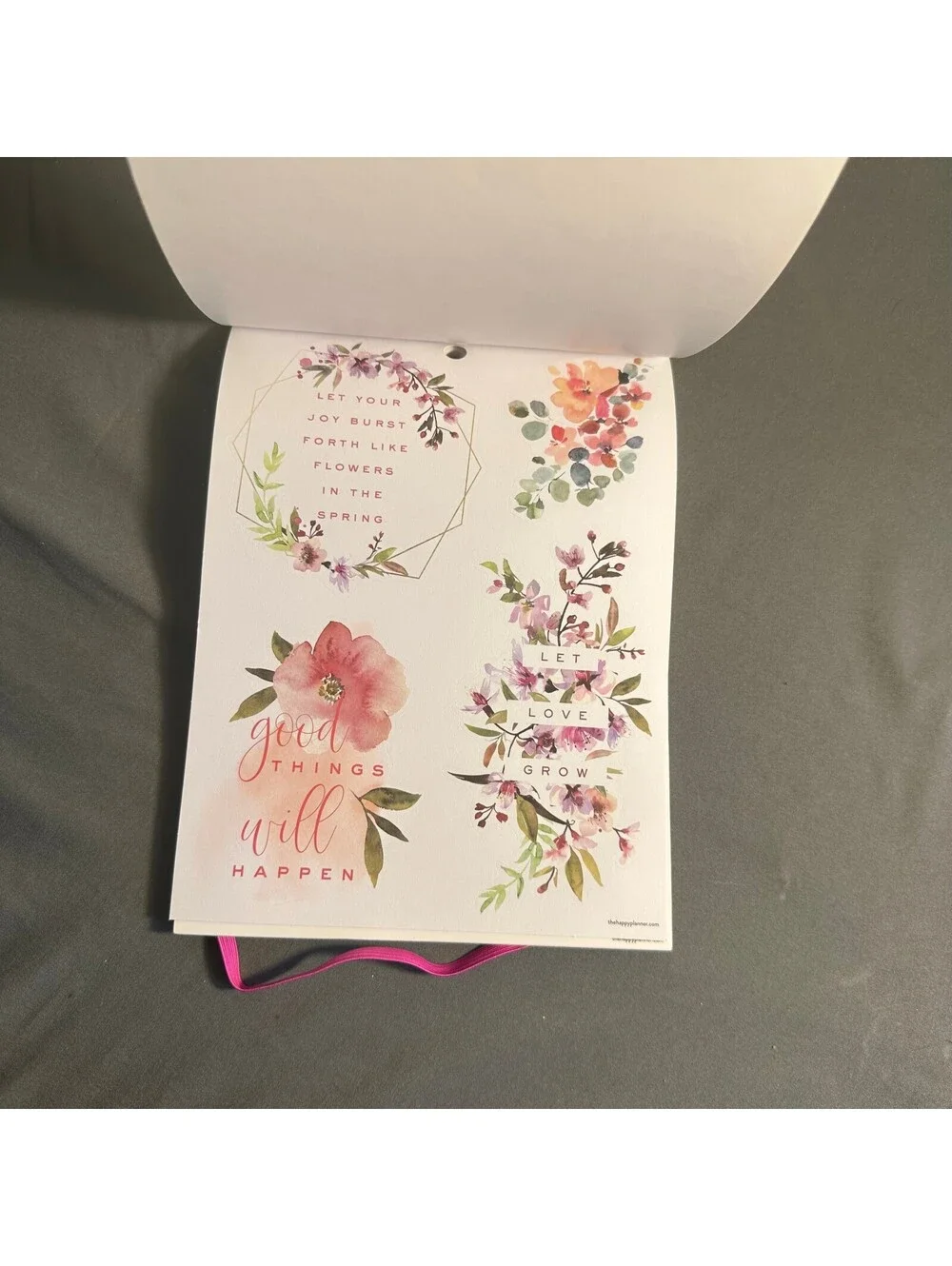 Happy Planner Sticker Value Pack-Seasonal Floral Classic